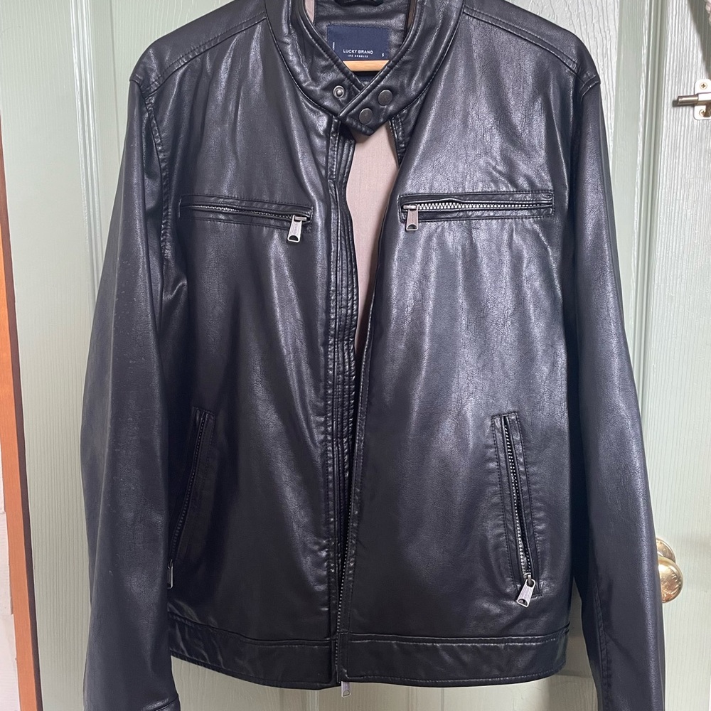 Lucky Brand Black Leather Jacket